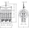 025-SC 5 - CARRUCOLE SCOMPONIBILI A CINQUE RUOTE