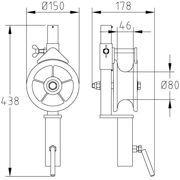 026-5 - CARRUCOLA DI STENDIMENTO (DIRITTA)
