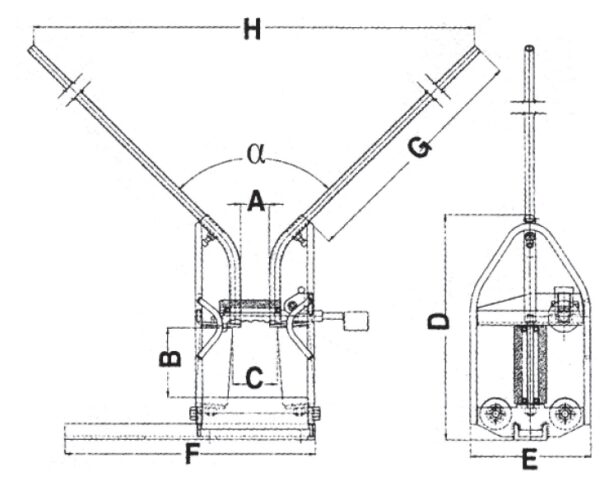 026 - CARRUCOLE DI STENDIMENTO PER CONDUTTORI CON ELICOTTERO