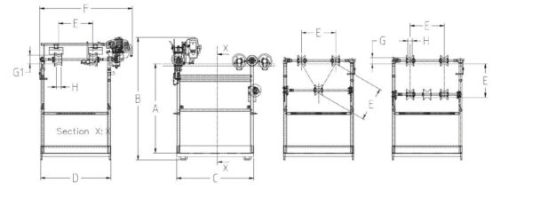 036-M - CARRELLO D'ISPEZIONE MOTORIZZATO