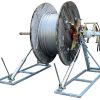 040-TI-4-7-10 - CAVALLETTI ALZABOBINE PREDISPOSTI PER TESTA IDRAULICA