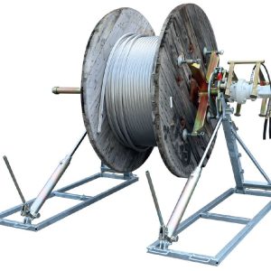 040-TI-4-7-10 - CAVALLETTI ALZABOBINE PREDISPOSTI PER TESTA IDRAULICA