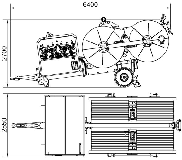 AF154.44 - ARGANO FRENO - Capacità 4x45 o 2x90 kN