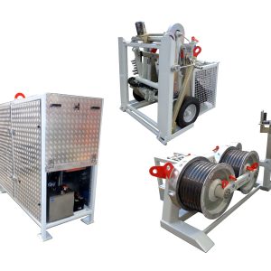 107S6 - ARGANO SCOMPONIBILE - Capacità 70 kN