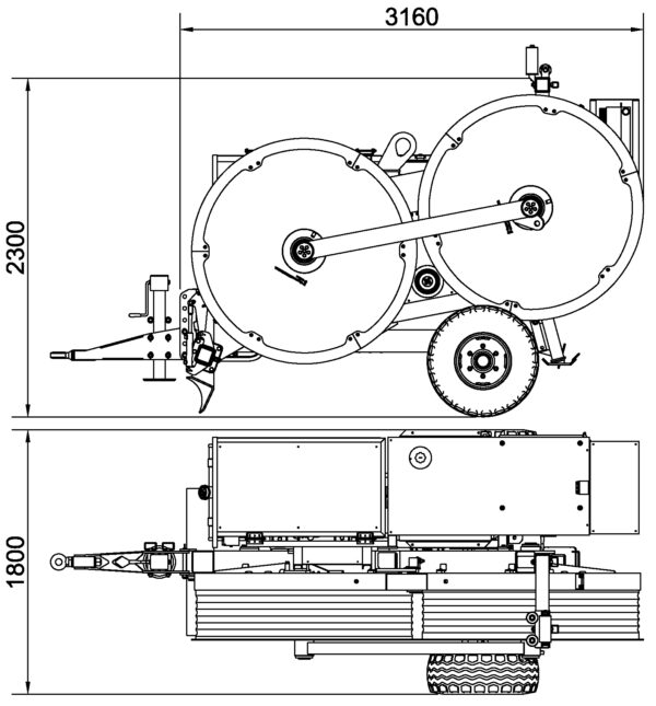 AF155.11 - ARGANO FRENO - Capacità 50 kN