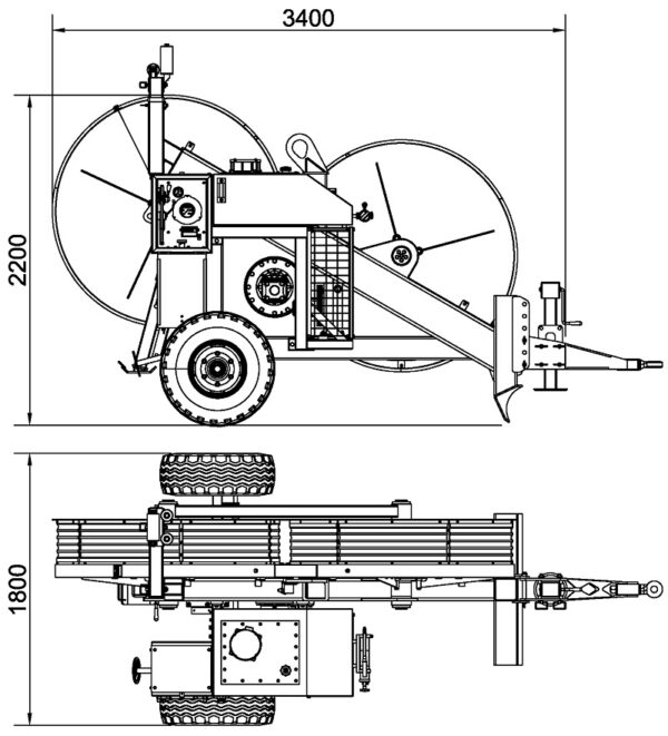 P155.11 - FRENO - Capacità 50 kN