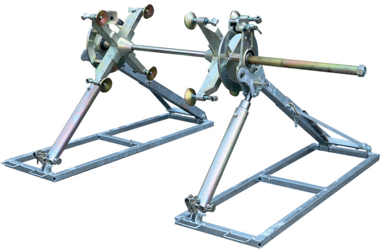 Oxford OX788 Bobine Per Cavalletti Paddock M8x1.25 | Coppia Nottolini Neri Per Moto